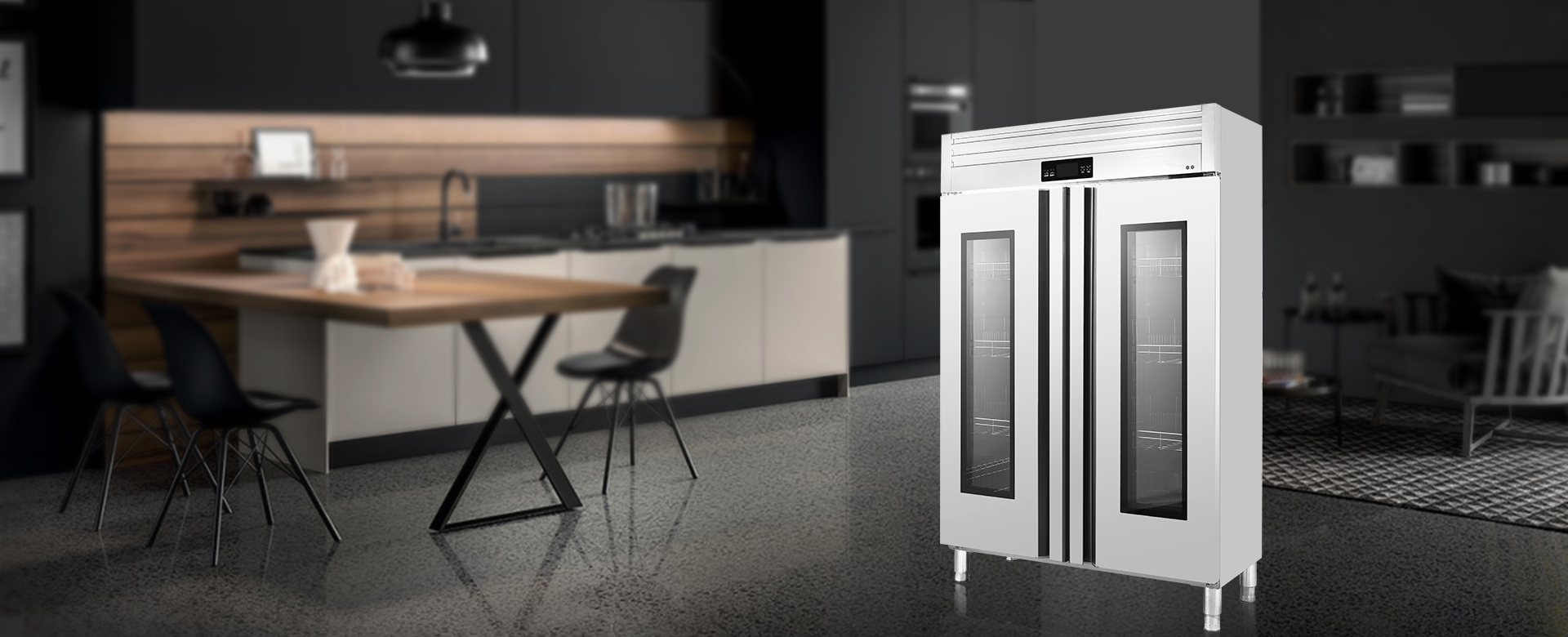 Heating cabinet